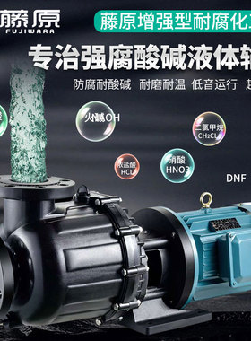 FS/FSZ化工泵耐腐蚀耐高温水泵抽海水离心泵耐酸碱自吸泵防腐泵