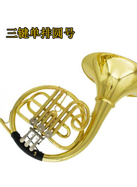 FENGCHEN 圆号降B调单排三键分体圆号乐器初学入门考级演奏