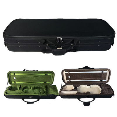 两面股高密度小提琴盒子小提琴箱子硬盒Violin Case两种颜色内衬