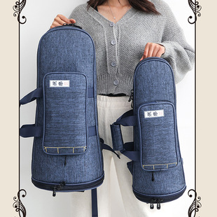 专业唢呐包加厚大号8支装东北大唢呐袋防水牛津布可背提乐器背包