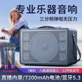 SADA赛达音响户外k歌街头路演套装 网红直播唱歌专用电吉他 便携式