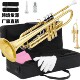 漆金小号乐器降B调学校学生成年儿童考级初学 镀镍镀银小号乐器