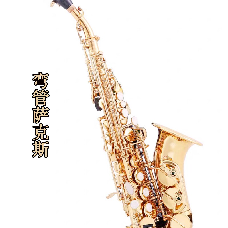 降B调高音萨克斯风儿童成人通用小高音弯管铜管乐器推荐