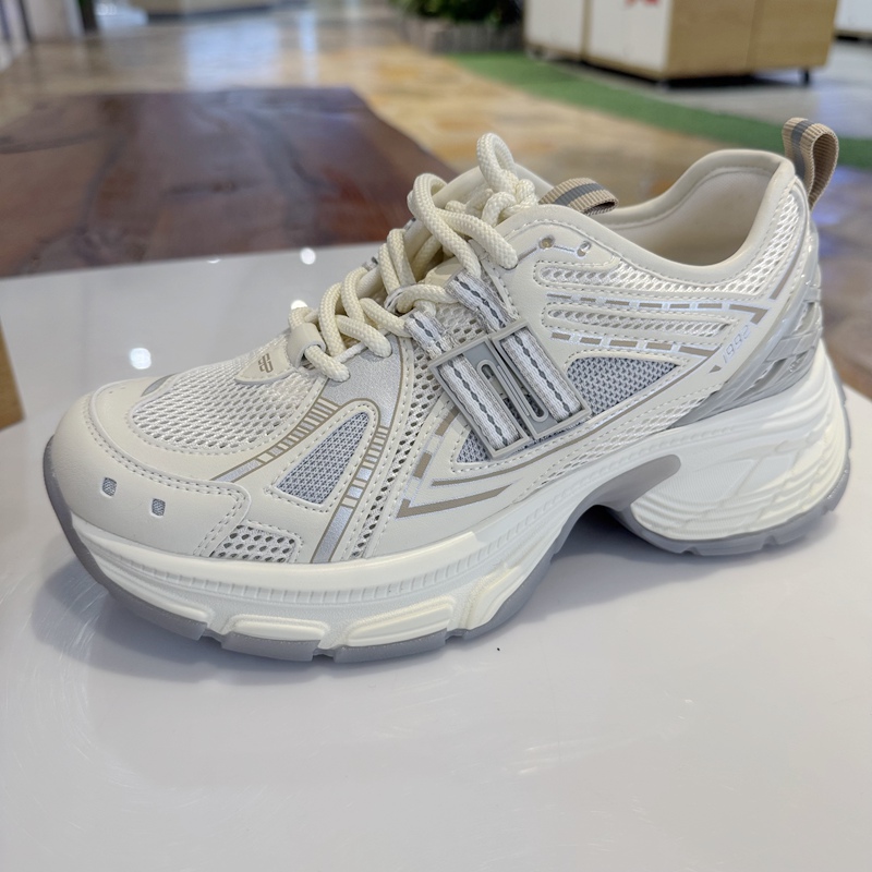 BELLE百丽老爹鞋2025夏专柜新品时尚透气网面舒适休闲鞋女鞋D5A1D