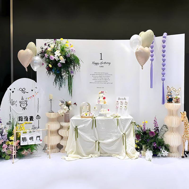 宝宝周岁生日布置韩系ins风装饰kt板男女孩简约抓周礼气球背景墙,节庆用品/礼品,装扮布置套餐,淘宝优惠券,粉丝福利购,淘宝优惠卷