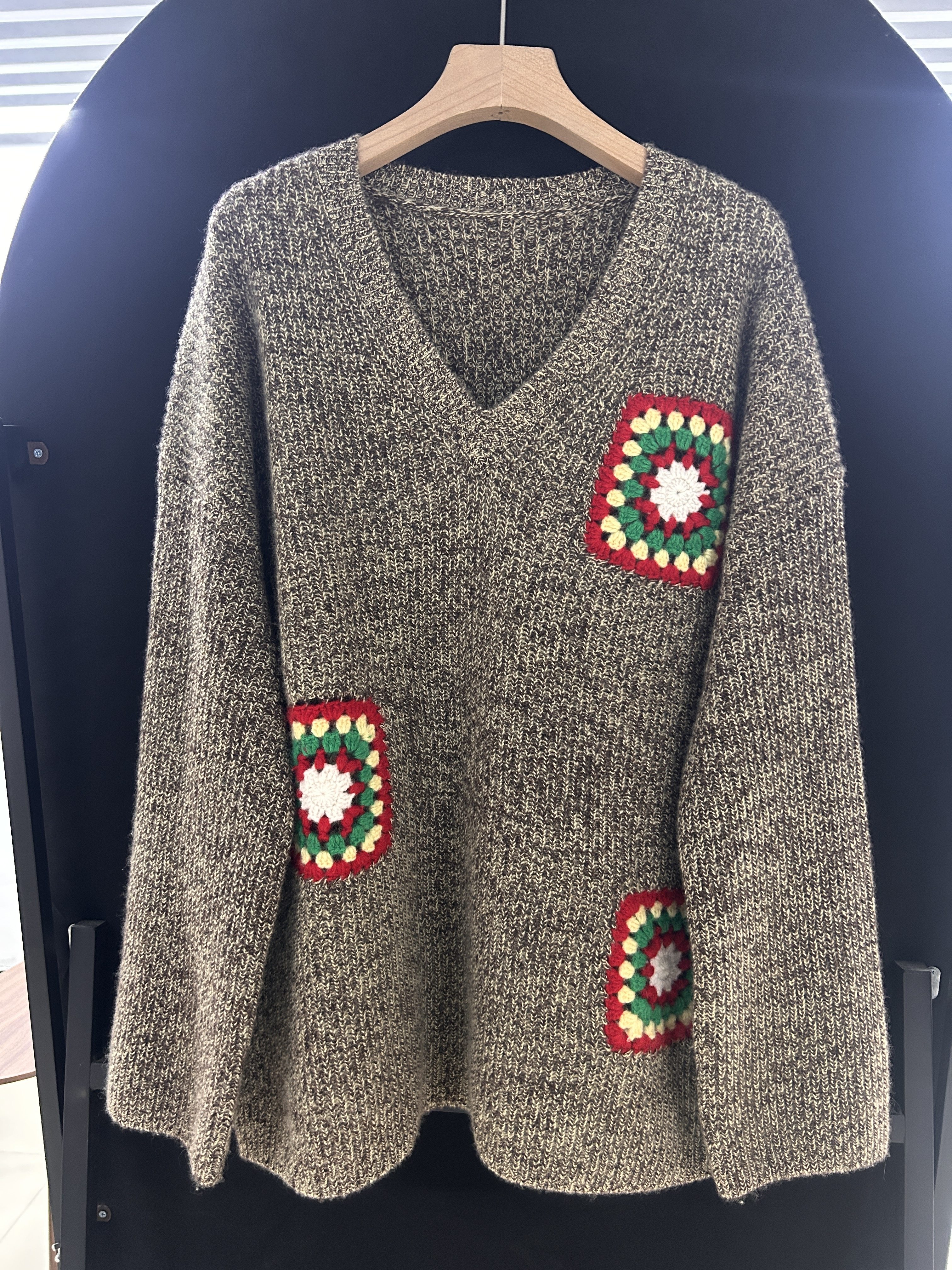 100%纯羊绒女V领宽松针织毛衣,女装/女士精品,羊绒衫,淘宝优惠券,粉丝福利购,淘宝优惠卷