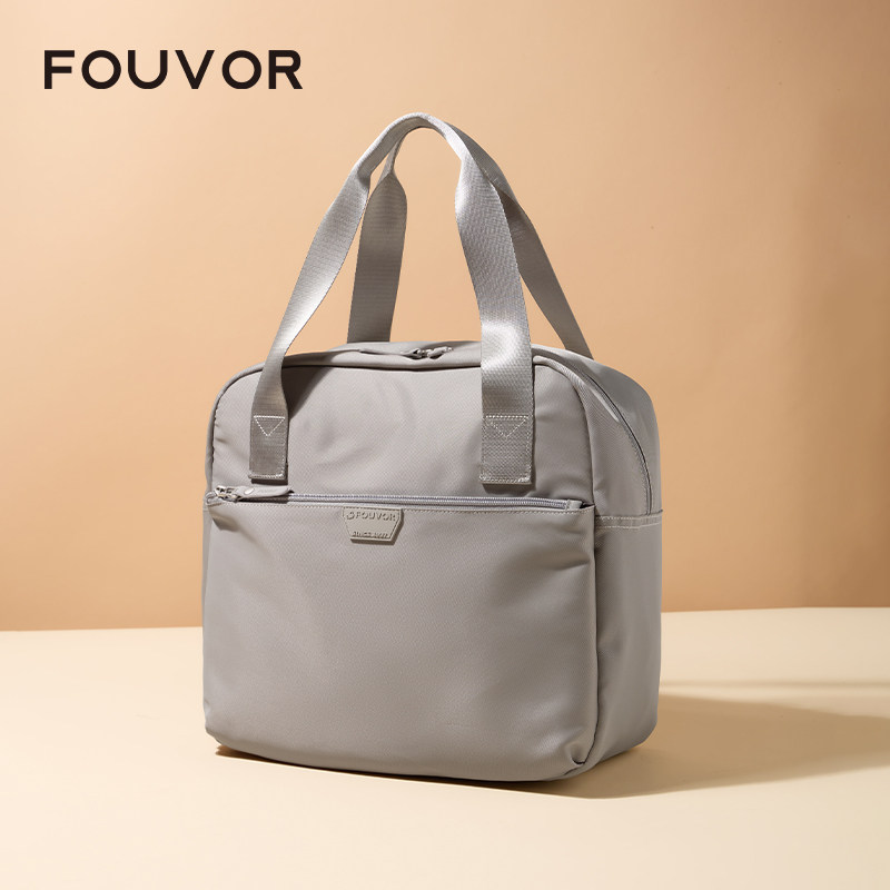 帆布手提包旅行包女短途旅行出差时尚运动健身包旅游大容量行李包