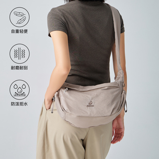 Fouvor2026新款饺子包女帆布运动大容量单肩包百搭休闲通勤斜挎包