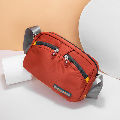 帆布斜挎包女2026新款轻便手机包