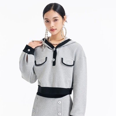 连帽卫衣女宽松休闲百搭长袖卫衣