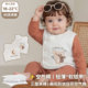 宝宝秋冬款 夹棉小马甲新生婴儿空气棉薄棉背心打底外穿小月龄外套