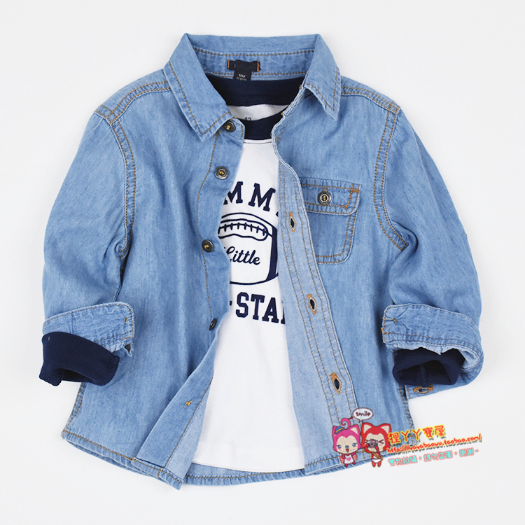 Chemise enfant à manche longue - Ref 2083161 Image 1