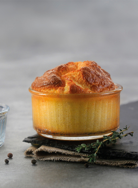 DURALEX多莱斯ins舒芙蕾钢化玻璃烤箱烘焙布丁酸奶蛋糕烤碗甜品碗