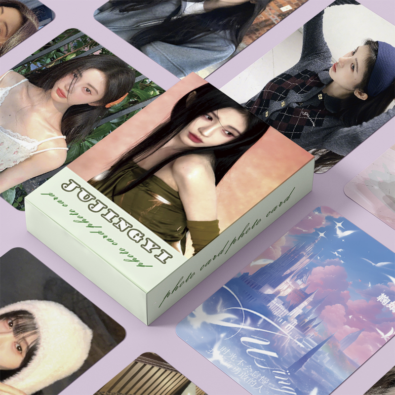 鞠婧祎个人小卡55张LOMO卡