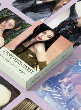 鞠婧祎小卡Kiku小鞠Cecily高清写真自拍立得明星周边三寸LOMO卡片