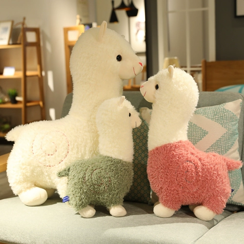 Милая плюшевая альпака, успокаивающая игрушка, тряпичная кукла, подушка, подарок на день рождения