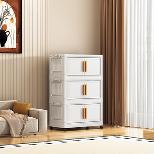 【苏苏专属】新收纳柜免安装儿童衣柜塑料家用卧室折叠置物柜BDX