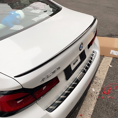 宝马5系尾翼改装免打孔定风翼
