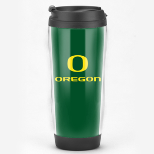 University of Oregon俄勒冈大学UO周边留学生纪念礼品马克水杯子