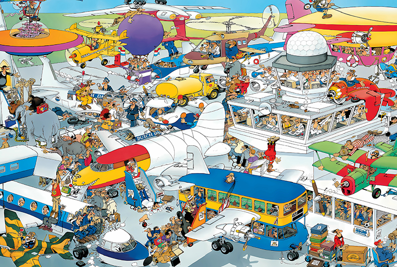 森诺纸质拼图进阶益智