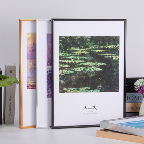 证书框铝合金执照框简约相框挂墙