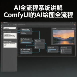 AI全流程系统讲解ComfyUI的AI绘图全流程