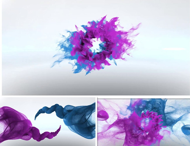 R64pr震撼大气中国风水墨开场片头素材LOGO演绎视频PR模板