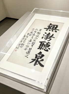 高档透明亚克力油画框版画立体作品展示盒工厂定制画框相框罩挂墙
