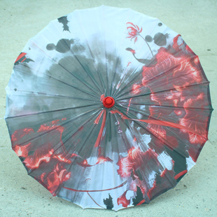 燕云十六声红尘烬 舞麟光醉花阴道具武器伞COS伞油纸伞绸布定制伞