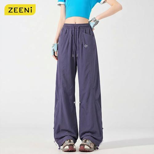 ZEENI女速干高腰登山工装裤