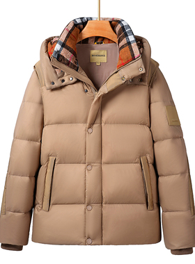 清仓羽绒服男女短款加厚冬季新爆款一衣多穿情侣外套防寒保暖上衣