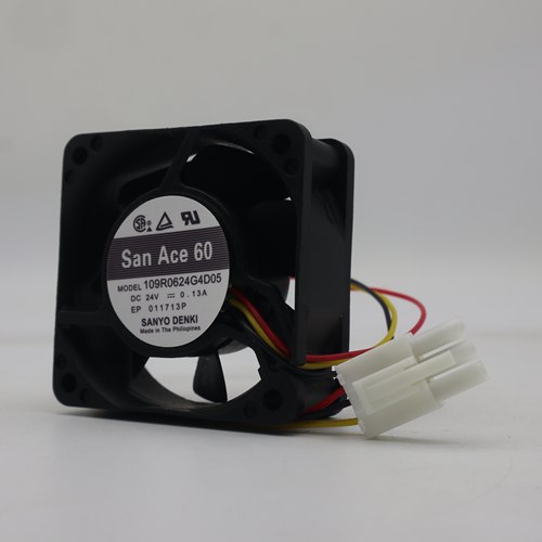 三洋24V6C三线插头散热风扇