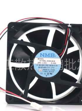 4715KL-05W-B49/B40/B39/B30/B46 12038原装NMB变频器散热风扇24V