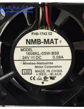 原装日本NMB 1606KL-05W-B39/B49/B50/B59 24V变频器散热风扇4015