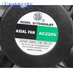 原装九龙 G17040HA2BT 轴流风机 17238 AC220V 变频器 散热风扇