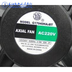 原装九龙 G17040HA2BT 轴流风机 17238 AC220V 变频器 散热风扇