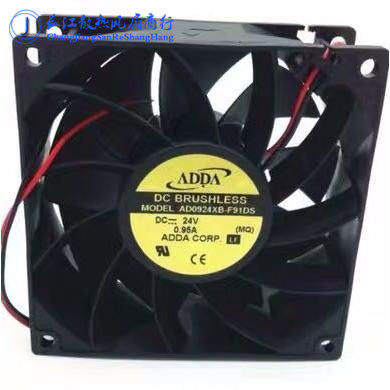 ADDA 9238 DC24V 0.95A 散热风扇ADDA风扇AD0924XB-F91DS