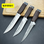 轴承钢锻打屠宰专用剔骨刀分割刀肉联厂专用割肉刀杀猪宰羊刀具