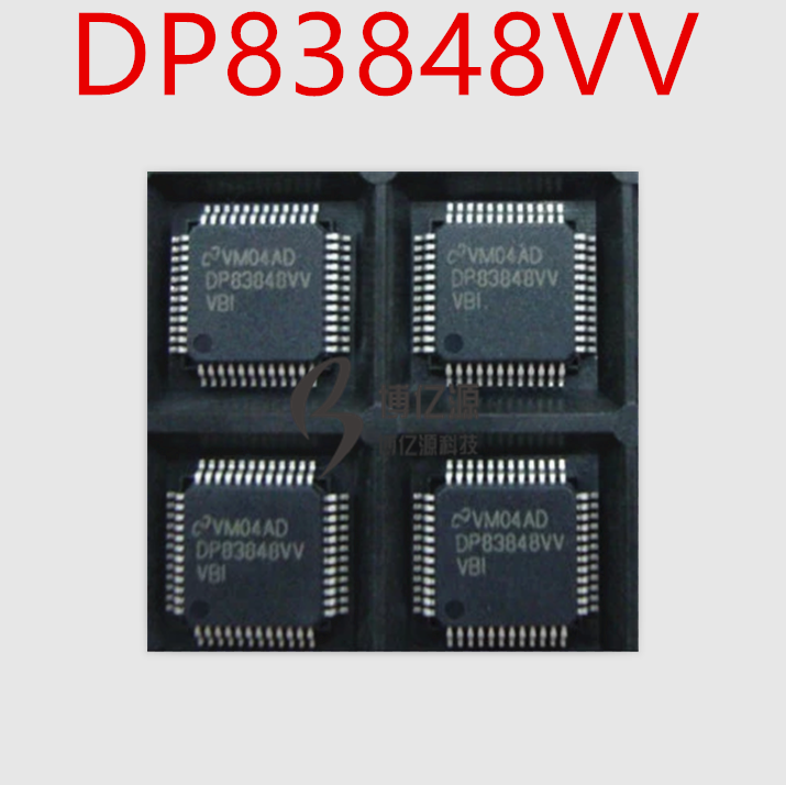 原装正品DP83848CVV DP83848VV TQFP-48 以太网控制器