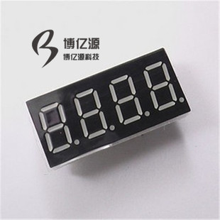 HS410361K 0.36英寸 4位共阴共阳一体3641BS 3641AS 红色数码管