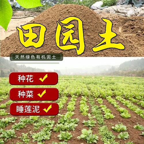 种菜花土农田果树花卉种养菜园土
