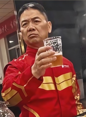 刘强东敬酒海报贴画防水车贴东哥