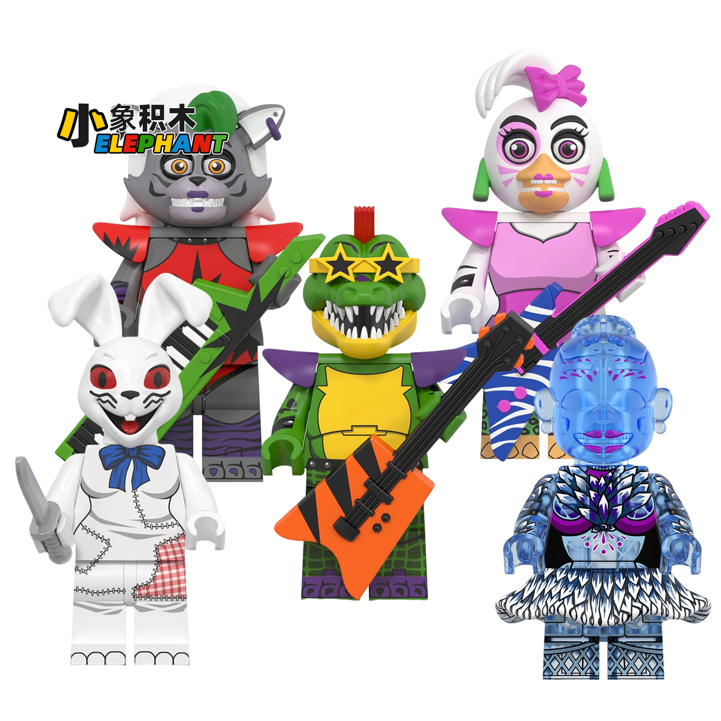 WM2902人仔适用于乐高积木小颗粒WM6206男孩拼装小人玩具