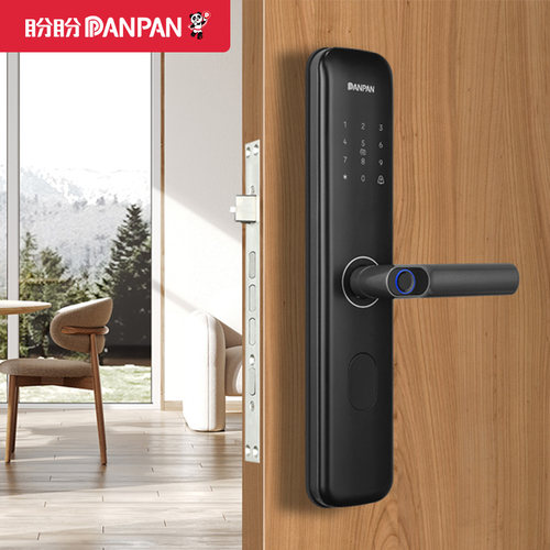 盼盼防盗门指纹锁家用入户门电子锁安全门智能锁密码锁PL7220F