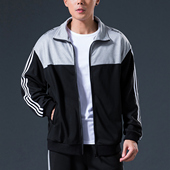 外套2023新款 上衣服薄款 春季 男士 秋季 潮流休闲运动秋装 男装 夹克