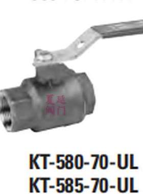 美国NIBCO尼必可KT-580-70-UL手动螺纹球阀