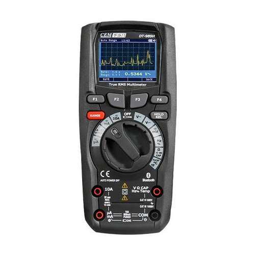 华盛昌（CEM）DT-989 数字万用表 高精度电流表 工业级