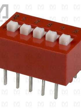 78B05T【DIP开关】SWITCH SLIDE DIP SPST 150MA 30V