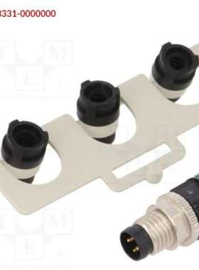 MURR  7000-08331-0000000连接器: M8; 公