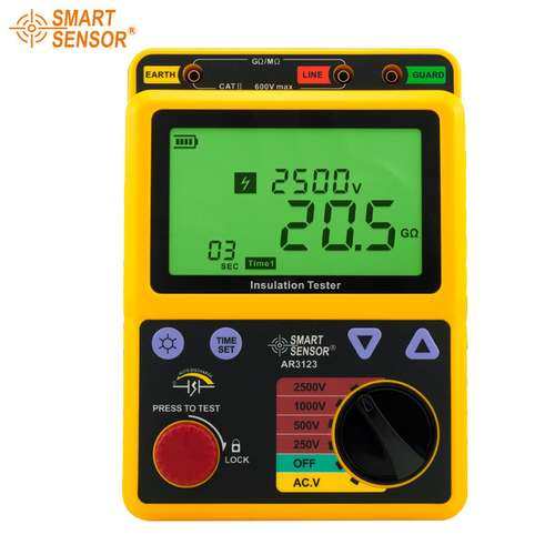 希玛AR3123绝缘电阻测试仪 兆欧表 数字摇表